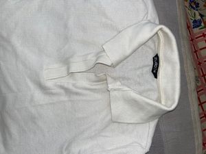 Zudio white crop t-shirt