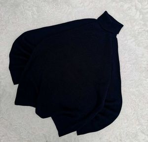 H&amp;M Navy Turtleneck Sweater
