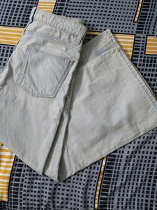 Wide Leg Denim Jeans