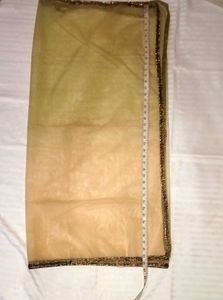 NET DUPATTA (Beige/Cream)