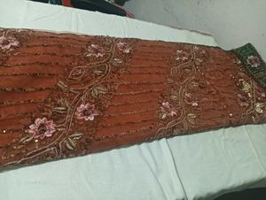Embroidered Formal Dress