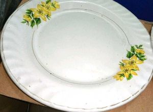 Floral Dinner Plate