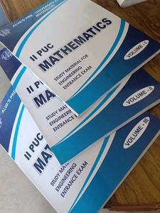 II PUC Mathematics Volumes