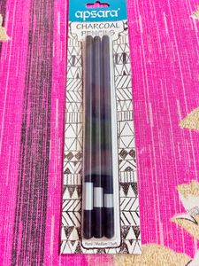 Apsara Charcoal Pencils (Set Of 3)
