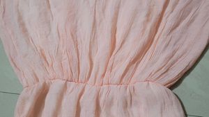 Peach Midi Dress