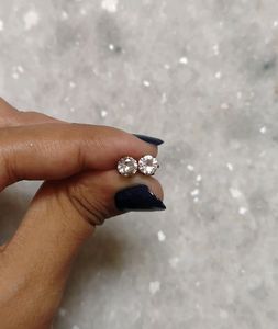 Mini gold-plated Diamond ear studs!💎✨