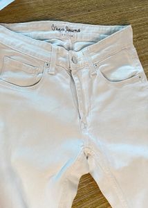 Pepe Jeans Men White Slim Fit Jean
