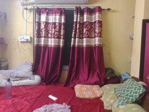 Elegant Maroon Curtains