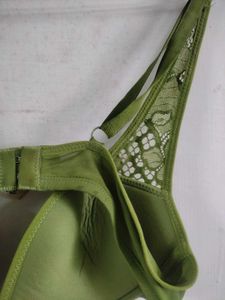 Lime Green Padded Bra