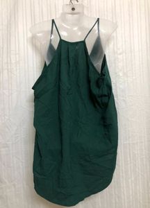 Shein Green Sleeveless Top