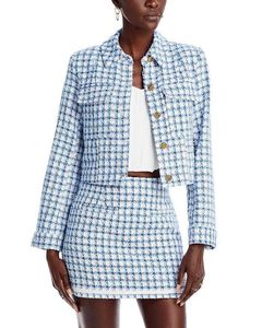 Kiabi Blue tweed coat