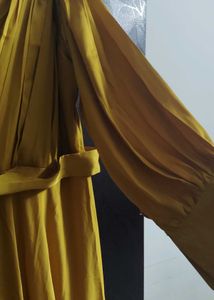 Cocktail Mustard Gown
