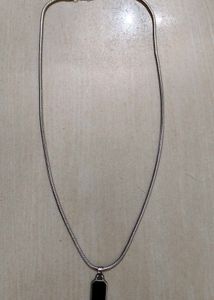 black onyx pendant necklace