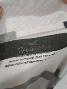 Hollister Striped Polo Shirt