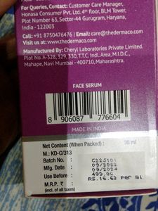 The Darmaco Net Content (When Packed):30ml