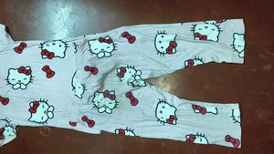 Cute Hello Kitty Pajama Set