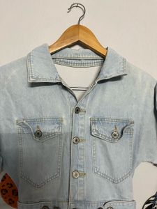 Light Denim Jumpsuit