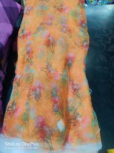 Digital Print Organza Fabric 55₹ Miter