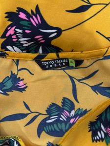 Floral Yellow Dress
