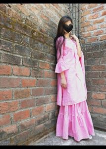 Sharara Set (Dupatta Not Included)/ Pure Cotton