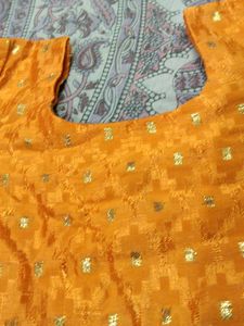 Orange Kurta