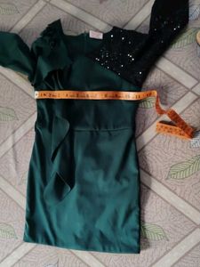 Very Beautiful Green Colour Dress