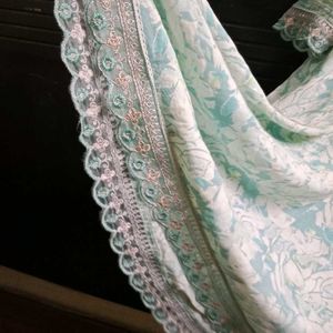 Floral Print Anarkali Kurta