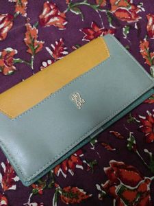 Two-Tone Leather Wallet