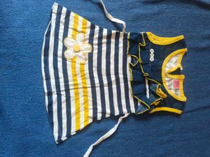 Striped Baby  Frock Dress