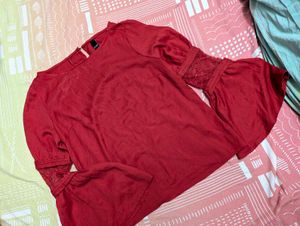 Kazo Bell Sleeve Top