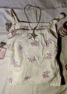 Floral Print Tank Top