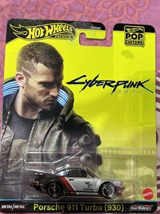 Cyberpunk Porsche 911 Turbo Hotwheels Premium