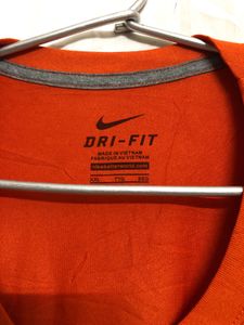 Nike Orange Long Sleeve T Shirt