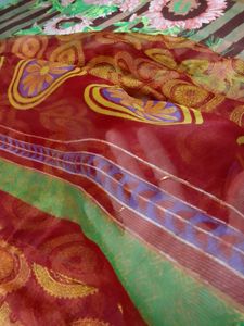 Three Used Sarees