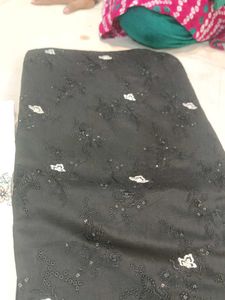 Unstitched Chikankari,Chifly- Pure Cotton