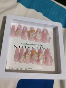 New Pink Nail Extensions 💗