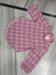 Pink Checked Shirt