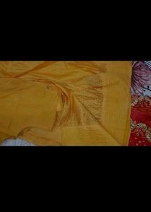 Gown Dupatta And Pant