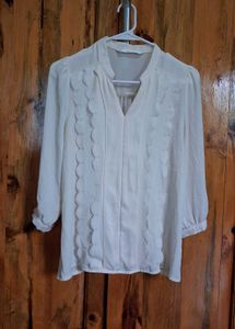 Vintage Cream Blouse