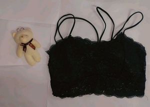 Black Lace Bikini Set