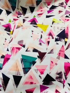 Geometric Print Mini Skirt