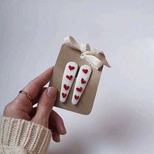 Heart Hair Clips❤️