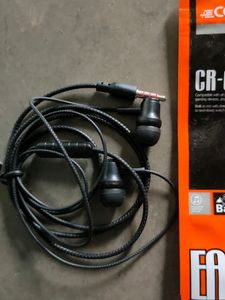 Pack Of 2 Core CR-05 Wired Earphones With Mic New Unused Product