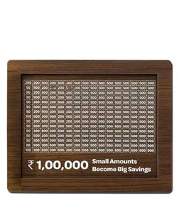 Wooden Money Piggy Bank