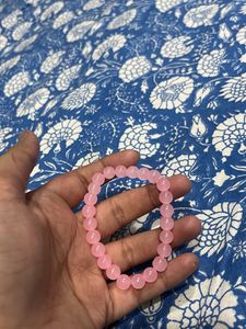 Pink Beaded Bracelet