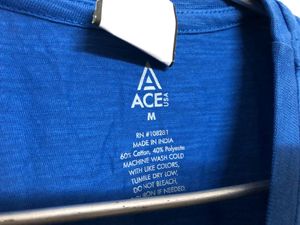 Blue Long Sleeve T Shirt