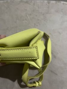 Solid StructuredHandheld Bag, NonDetachable Strap