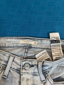 Streachble Ice Grey Colour Jeans