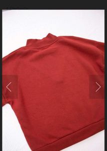 Primark Red Zip-up Pullover