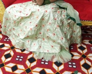 Beautiful Lehnga With Net Chunni
